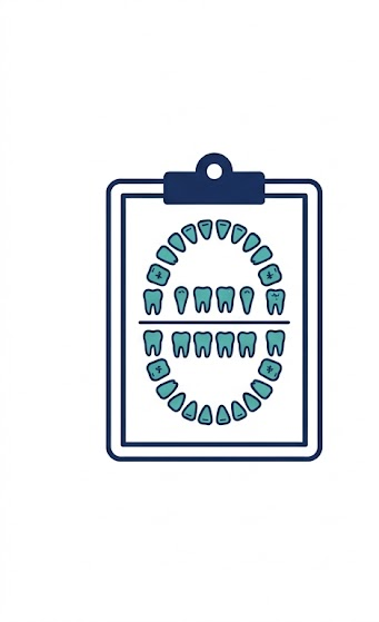 Tooth chart icon